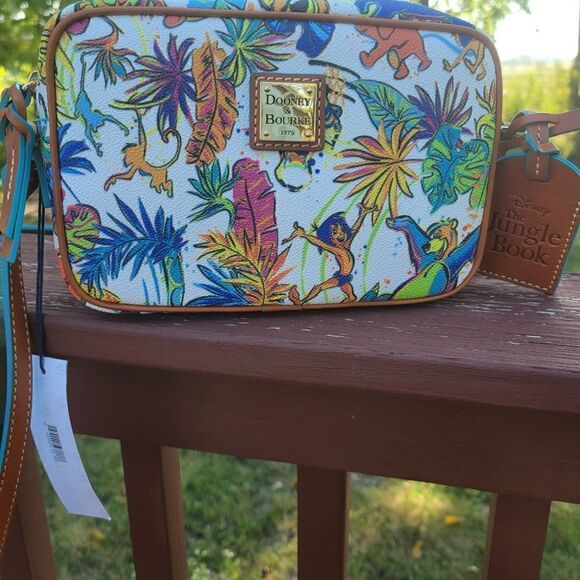 Dooney & Bourke Disney Women's  Leather Jungle Book Crossbody Bags NWT - Picture 2 of 16